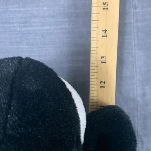 Sea World Orca Killer Whale Hand Puppet 14inchWith Squeaker Plush Stuffed Animal - Picture 8 of 8